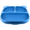 thumbnail image 6 of Beille 1pc Blue Baby Feeding Essentials Panda Food Grade Silicone Suction Plate, 6 of 7