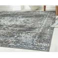 thumbnail image 5 of Rugs America Preston PS35A Shadow Bay Blossom Transitional Vintage Gray Area Rug, 2'6" x 4', 5 of 5