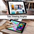 thumbnail image 5 of iPad 10.2 Case for iPad 9th Generation 2021/ iPad 8th Generation 2020/ iPad 7th Generation 2019, Soft Frosted Back Cover Slim Shell Case with Stand fo, 5 of 5