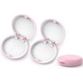 thumbnail image 1 of LAICAIW Aligner and Retainer Case, 2PCS Solid Orthodontic Aligner Retainer Case Denture False Box, Mouthguard Case Holder Protective Case for Oral Care Dentisty -Pink, 1 of 7