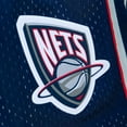 thumbnail image 4 of Men's Mitchell & Ness Gray/Blue New Jersey Nets 2006/07 Hardwood Classics Fadeaway Reload 3.0 Swingman Shorts, 4 of 4