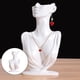 thumbnail image 1 of Creativo, Expositor de Joyas, Soporte de Joyería, Soporte para Busto, Organizador, Expositor de Joyas para Joyería, Pulseras, Cadena, Pendiente , 7.8x2.8x12.6 pulgadas, 1 of 4