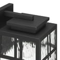 thumbnail image 4 of Hunter - Aspenbrook 1-light Matte Black,  , Dimmable, Traditional Style, Rectangle Shaped, for Bedrooms, Dining, Living Rooms - 46044, 4 of 9