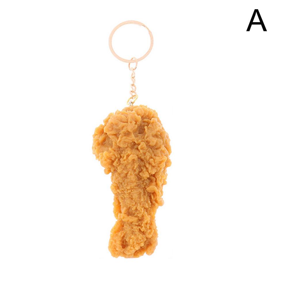 Chicken Nugget Keyring Joke Funny Novelty Keychain Birthday Gift XMAS
