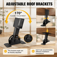 Pergula Beam Riser 2x4-3 Adjustable Heavy Duty Steel Pergola Roof Riser Bracket Kit for ...