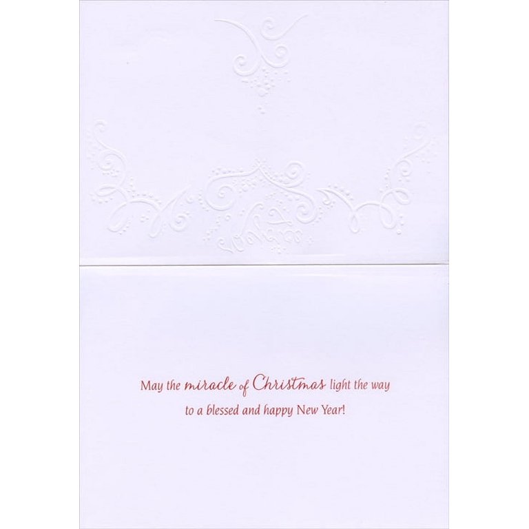 Gold Foil Embossed Christmas Card Set: Hand-lettered Luxury A6 Cards, Box Christmas Cards, - UK