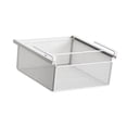 thumbnail image 4 of Organizador de cajones para debajo de escritorios, armario, dormitorio, cesta de almacenamiento deslizante para debajo de estantes Blanco, 4 of 9