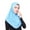 Blue, variant on Women Scarf Set Two Piece Head Scarf And Inner Cap Set With Full Coverage For Daily And Travel Wear Head Scarf For Women