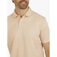 thumbnail image 4 of Chaps Men's & Big Men's Rockland Textured Short Sleeve Polo, Sizes S-3XL, 4 of 6