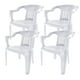 thumbnail image 1 of Silla Apilable De Plástico Paquete Con 4 Sillas Bergmann Tokio, 1 of 4