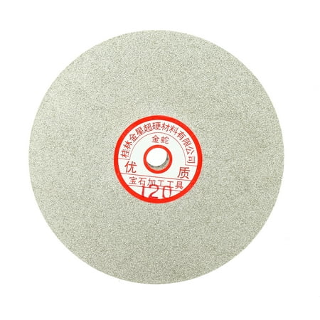 

6-inch Grit 120 Diamond Coated Flat Lap Wheel Grinding Sanding Polishing Disc