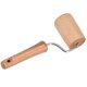 thumbnail image 3 of Small Wooden Rolling Pin for Baking Pizza Cake - Hangable and Labor-Saving Hand Dough Roller, 3 of 5