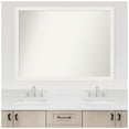 thumbnail image 2 of Amanti Art Custom Wall and Bathroom Mirror (35.5 x 47.5 in.), Vanity White Narrow Frame, 2 of 7