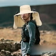 thumbnail image 3 of Solar Powered Fan Hat for Outdoor Activities Lightweight Sun Hat with USB and Solar Powered Fans UPF 50+ Grey Breathable Headwear for Men and Women, 3 of 3