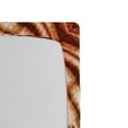 thumbnail image 2 of Ambesonne Brown Fitted Sheet, Tie Dye Effect Pattern, Twin Size, Brown Orange, 2 of 2