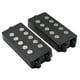 thumbnail image 1 of 1 de 5 Cuerdas de Recogida Silenciosa Negra para Reemplazo de Guitarra Bajo Precision P, 1 of 9
