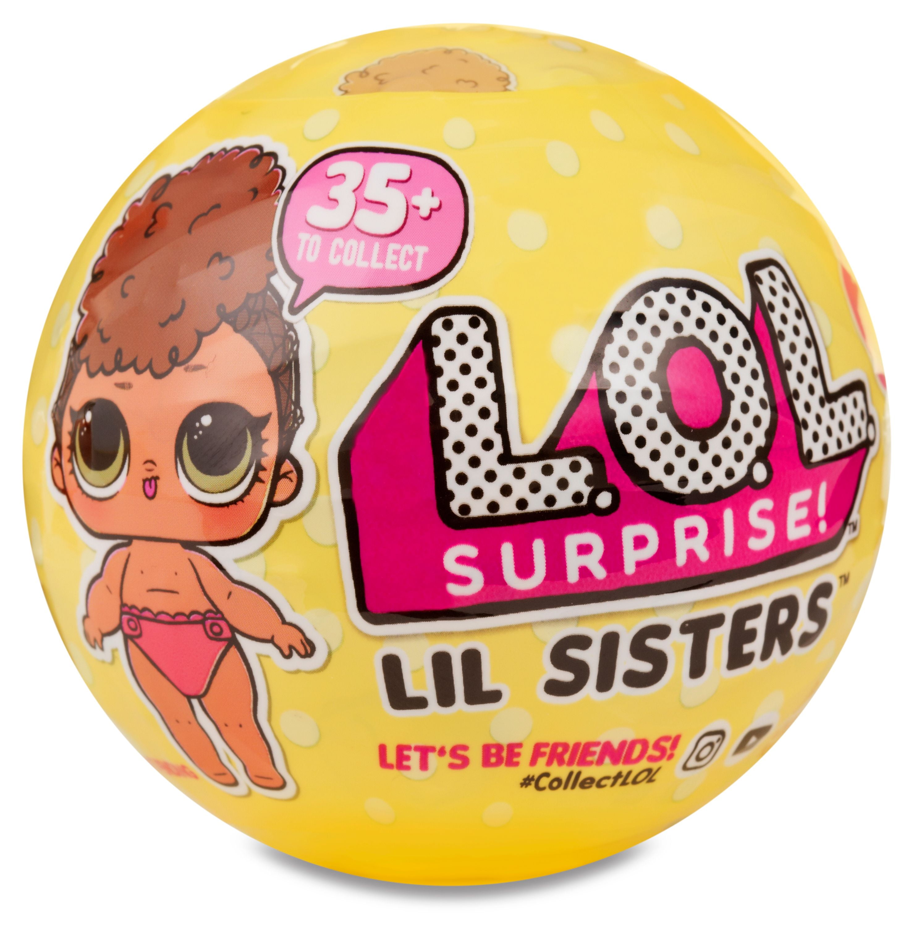 LOL Surprise Series 3 Big Sister SPF QT Confetti Pop Doll Kids Gift Toy 