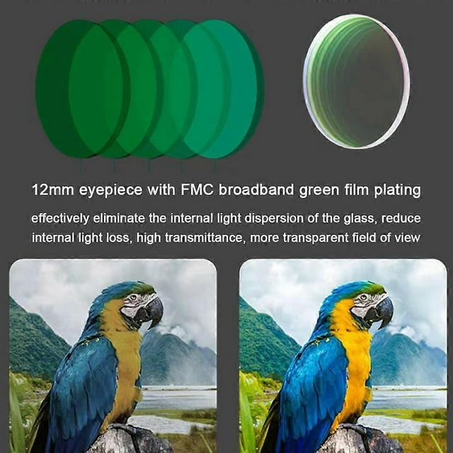 Compact Monocular Telescopes Portable Handheld Monocular for Bird Watching Fishing Travelling Sightseeing