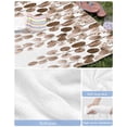 thumbnail image 6 of Brown Eucalyptus Leaves Beach Towels Oversized Super Absorbent, Watercolor Floral Leaf Plants Lightweight Bath Towel Quick Dry Sets For Bathroom/Pool/Rv Camping/Beach Play/Gym Room/Picnic 23"x47", 6 of 8