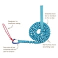 thumbnail image 2 of Generic Versatile Elastic Tow Strap for Biking, Skiing, and Kayaking - Durable Nylon with 200kg Capacity, Red/Blue/Black Options, Includes Drawstring Bag, 2 of 7