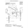 thumbnail image 2 of Pfister Pfirst Series 1-Handle Kitchen Faucet with Side Spray in Polished Chrome, 2 of 2
