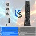 thumbnail image 5 of Cooling Fan for PS5 Slim, Prociv New Playstation 5 Slim Console Accessories Cooler with USB Port and 3 Adjustable Quiet 9500-Speed Fan, PS5 Slim Digital/Disc Version System White, 5 of 8