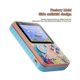 thumbnail image 3 of G5 Retro Console Handheld Game Player 3.0 Inch Pocket Game Controller Built-in 500 Games, Gray-Cyan, 3 of 5