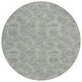 thumbnail image 2 of Addison Rugs Chantille Indoor/Outdoor Transitional Geometric White Washable Round Rug, 8' x 8', 2 of 6