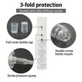 thumbnail image 4 of 50 Pack 5ml Glass Spray Bottles Empty Refillable Fragrance Sample Bottles Small Perfume Vials With 10 Funnels, Grey Floral Print, 4 of 5