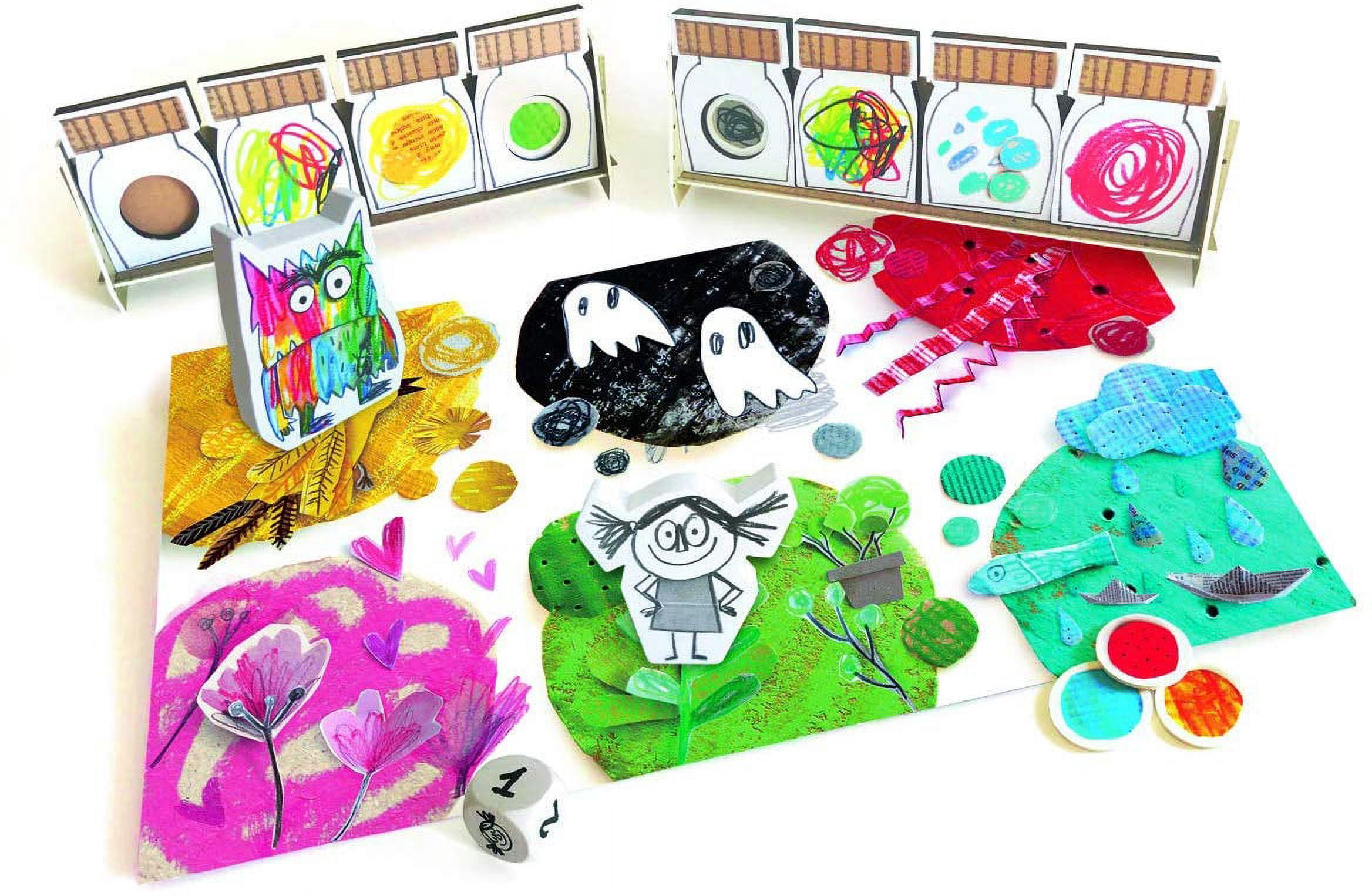 Devir - The Color Monster, Board Game, Childish Board Game, Learn for Kids, English, Age +4