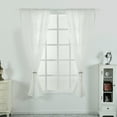 thumbnail image 2 of DYstyle Morocco Embossed Rod Pocket Sheer Volie Curtain Panel, 2 of 3