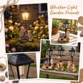 thumbnail image 2 of Cat Garden Statue Solar Powered LightwithPlanterforOutdoor Yard Patio Decor, 2 of 5