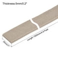 thumbnail image 2 of Unique Bargains 1 Inch x 4.9 Feet Self-Stick Felt Furniture Strip Roll Beige, 2 of 5
