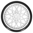 thumbnail image 4 of RC Tire, High-Quality Materials Strong And Durable Easy To Install And Disassemble Remote Control Car Metal Axle Tire Set, For RC Car WPL D12 Micro Truck Black,silver, 4 of 8
