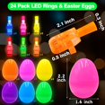 thumbnail image 2 of Luces LED para dedos de Pascua, paquete de 24, de ZICZLI, 2 of 8