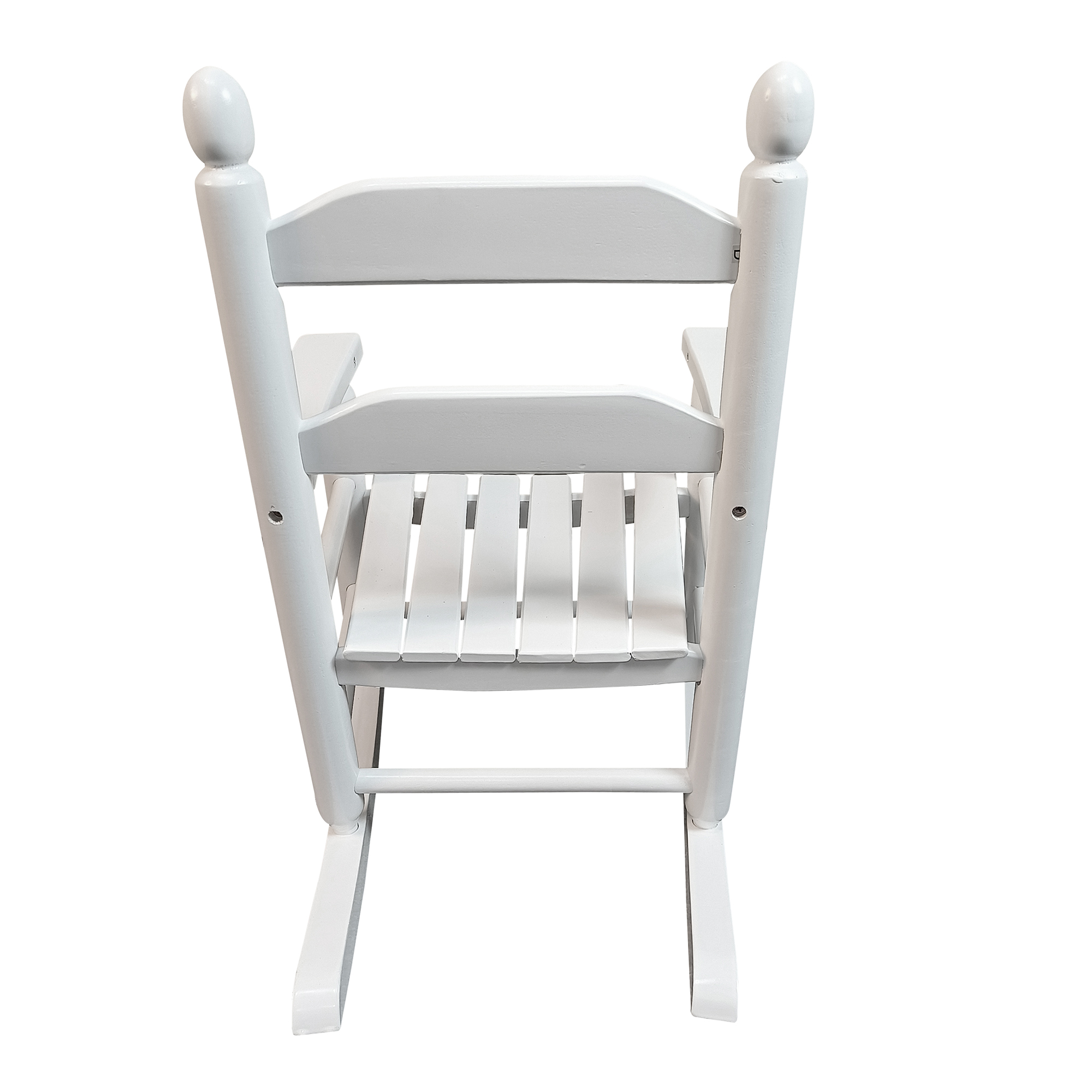 Garden Wooden Furniture Child Rocking Chair, Porch Rocking Chair with Handrail, Oak - image 5 of 7