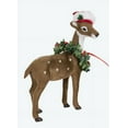thumbnail image 2 of Byers' Choice Animal, Reindeer With Wreath (6782), 2 of 4