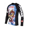 thumbnail image 4 of Tatami Fightwear Men's Oriental Dragon Rash Guard MMA BJJ Black, 4 of 4