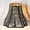 Black Gold, variant on SWAIFDEE Octagonal Metal Lamp Shade, Bell Lampshade with Etched Tree Pattern, Black & Gold, 6.2x13x10.8in, Spider Fitter