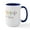 White/Navy Inside, variant on CafePress - Happy Easter Mugs - 15 oz Ceramic Large White Novelty Mug