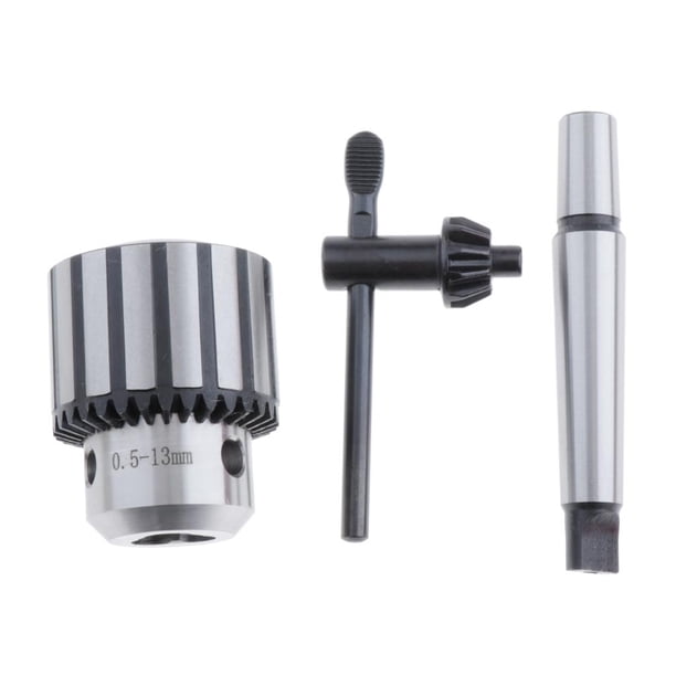 Mandril de taladro de torno sin llave con pinza de alta resistencia profesional MT2 Máquina eléctrica 0.5-13mm