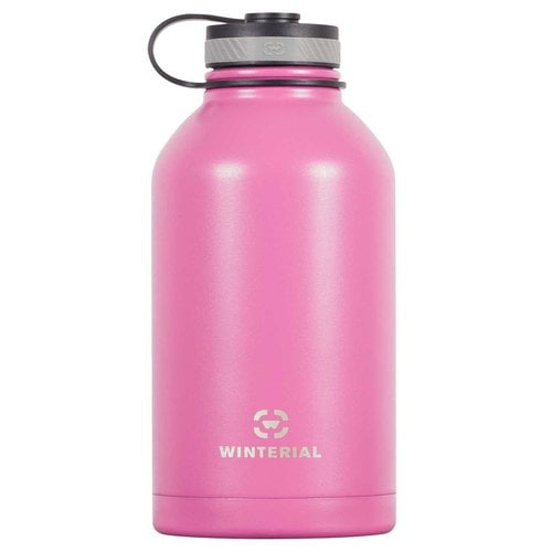 Winterial 64 oz Insulated Steel Water Bottle and Beer Growler