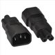thumbnail image 2 of 5X Pdu Ups C14 A C5, Iec320 C13/C14 A C5/C6 Kettle Conduce A PC Ordenador Portátil Adaptador de Cable de Fuente de Alimentación, 2 of 8