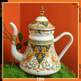 thumbnail image 1 of Enamel Coffee Pot 1.2L/percolator Coffee Pot, 1 of 5