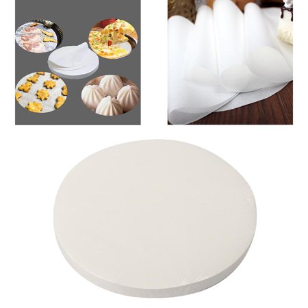 Silicone Greaseproof Baking Parchment Paper Sheet - 100pcs 24cm