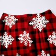 thumbnail image 5 of Christmas Pajama Pants Women Elastic High Waisted Funny Xmas Graphic Sleepwear Trousers Stretch Comfy Straight Wide Leg Clothes, 5 of 7