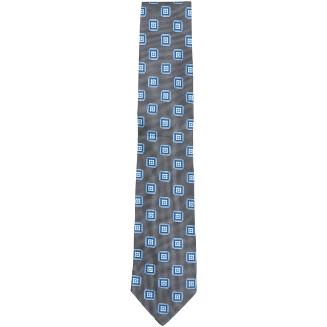 Borrelli Napoli Cravate à Pois Noirs / Bleus pour Hommes - Taille Unique