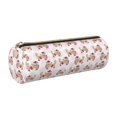 thumbnail image 1 of Disketp Dachshund Dog Puppy Estuche Organizador de Lápices de Cuero, Estuche de Oficina con Cremallera para Bolígrafo y Lápiz, 1 of 6