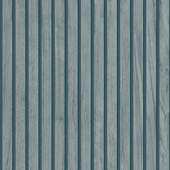 Belgravia Decor Panacea Blue Wood Wallpaper