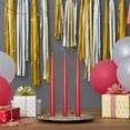 thumbnail image 4 of Candelabro Taper Candles de 10 pulgadas, rojo, 24 unidades, sin perfume, 4 of 7